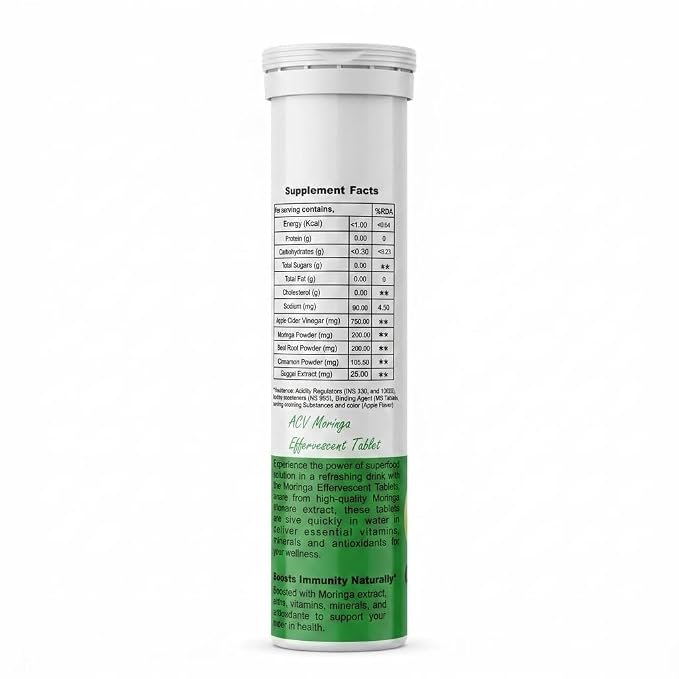 ACV MORINGA EF TABLETS COMBO OF THREE TUBES SUITABLE FOR MONTH (45) view 5